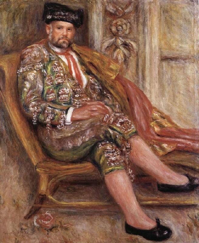 Pierre Renoir Ambrois Vollard Dressed as a Toreador oil painting image